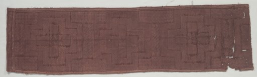 Fragment of Woman's overskirt (ncaka)