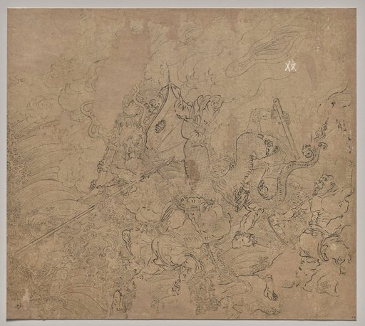 Album of Daoist and Buddhist Themes: Search the Mountain: Leaf 49