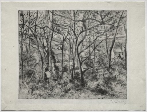 Wooded Landscape at L'Hermitage, Pontoise