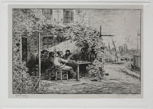 The Boat Trip: The Lunch before Going Aboard at Asnières