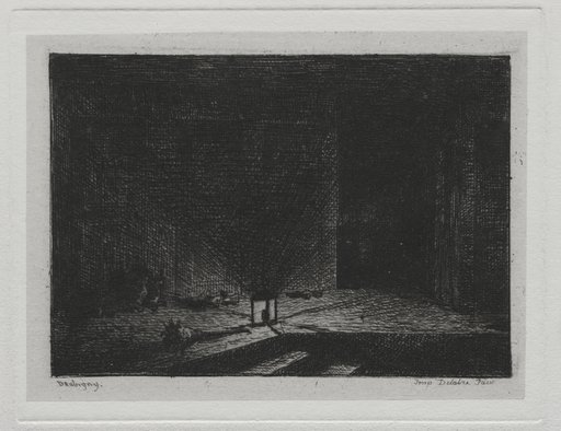 The Boat Trip: Interior of an Inn (The Corridor of an Inn)