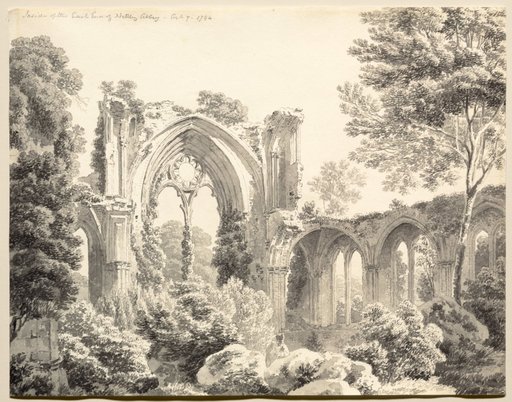 Inside the East End of Nettley Abbey