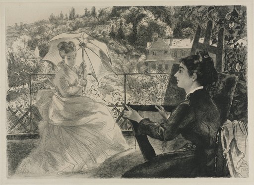 The Terrace of the Villa Brancas