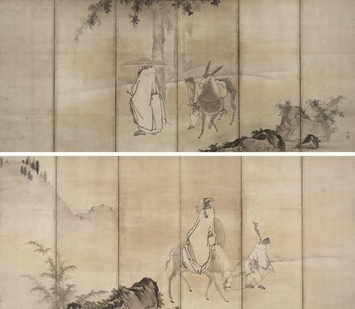 Su Shi (So Shoku) and Pan Lang (Han Rō)