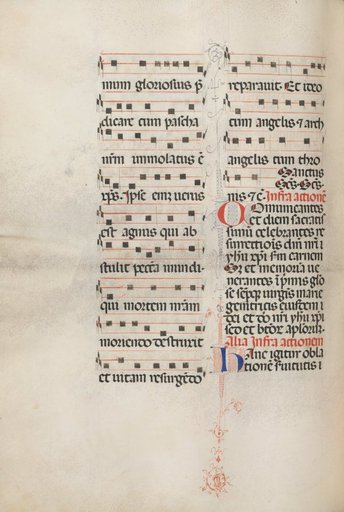 Missale: Fol. 179v: Music for various ordinary prayers
