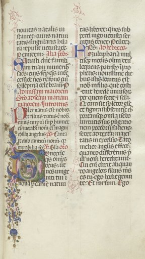 Missale: Fol. 22: Nativity