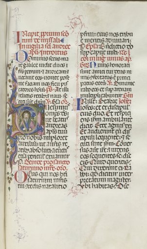 Missale: Fol. 259: Saint Andrew