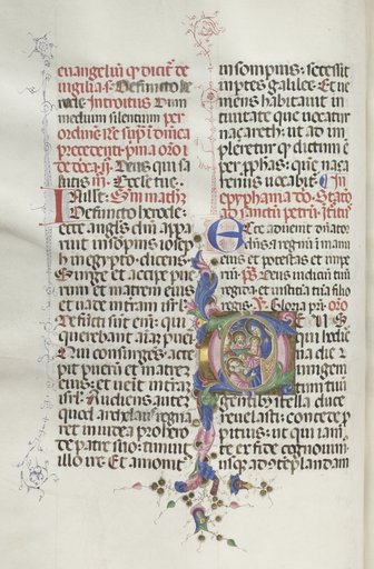 Missale: Fol. 30v: Adoration of the Magi