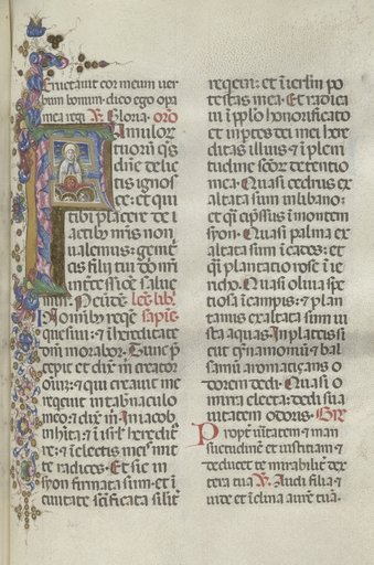 Missale: Fol. 306: Assumption of the Virgin