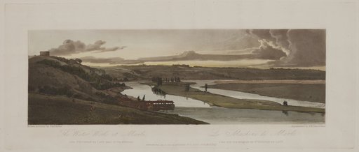 A Selection of Twenty of the Most Picturesque Views in Paris: The Water Works at Marli, and St. Germain en Laye seen in the distance