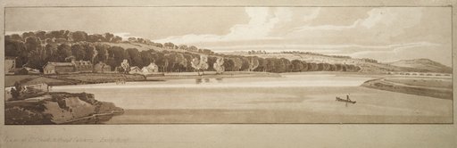 A Selection of Twenty of the Most Picturesque Views in Paris: View of St. Cloud and Mount Calvary taken from Pont de Sêve