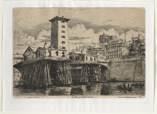Notre Dame Pumphouse, Paris