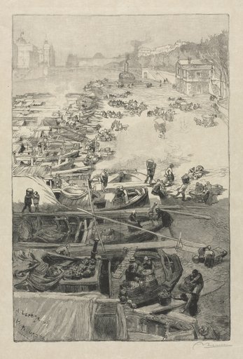 Potatoes Arriving at the Hôtel de Ville