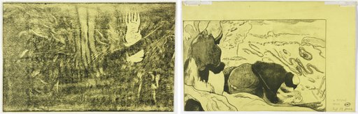 The Devil Speaks (Mahna No Varua Ino) (recto); Women Washing Clothes (verso)