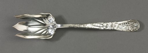Vine Pattern Salad Fork