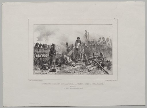 Lithographic Album of 1837: Half-Battalion at Left…Aim!...Fire!...Load