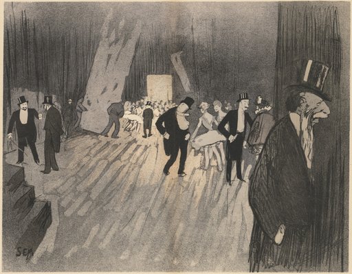 Backstage of the Ballet