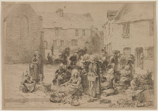 The Apple Market at Landerneau