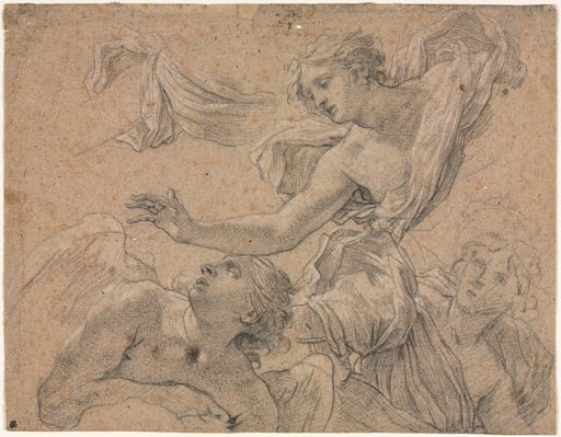 Studies of Angels (recto)