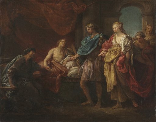 Study for "Antiochus and Stratonice"
