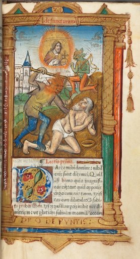 Printed Book of Hours (Use of Rome): fol, 78r, Job