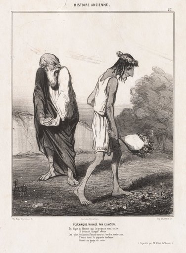 Telemachus Ravaged by Love