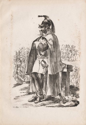 Military Costumes: Cavalry Man