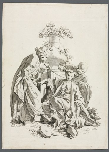 The Senses: Touch (after Boucher)