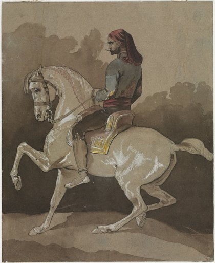 Arab on Horseback