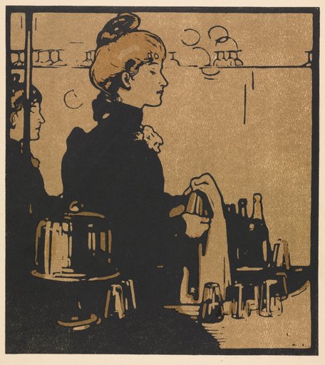 London Types: Barmaid