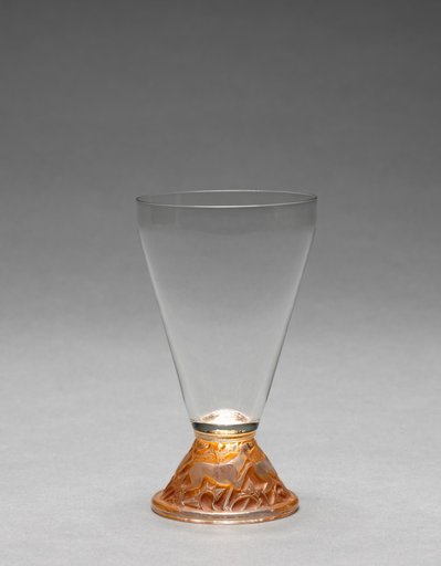 Hunting Dogs Footed White Wine Glass (Verre à pied, chasse chiens)