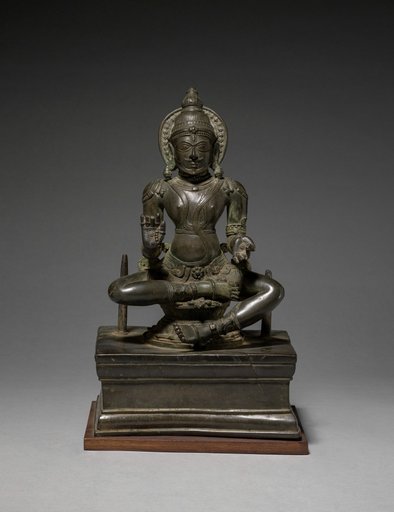 Shrine with a Seated Male Deity