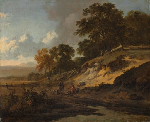 Landscape with Hunters