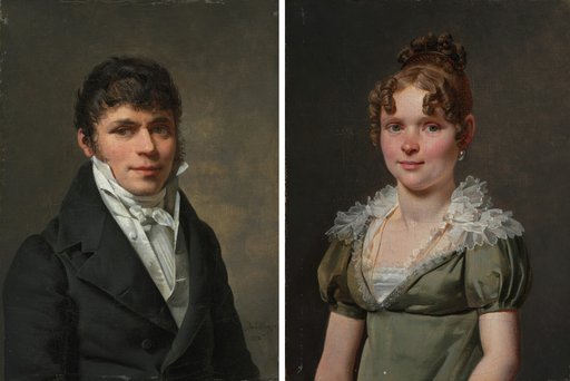 Nicolas Louis Faret and Madame Nicolas Louis Faret