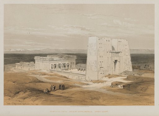 Egypt and Nubia, Volume I: Temple at Edfou, Ancient Apollinopolis, Upper Egypt