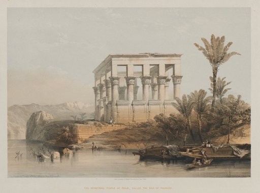 Egypt and Nubia, Volume II: The Hypaethral Temple at Philae, called the Bed of Pharaoh