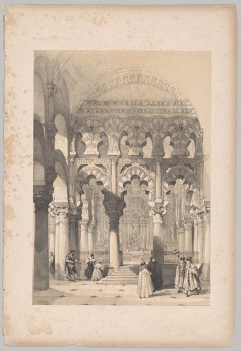 Picturesque Sketches in Spain: The Mosque, Cordova