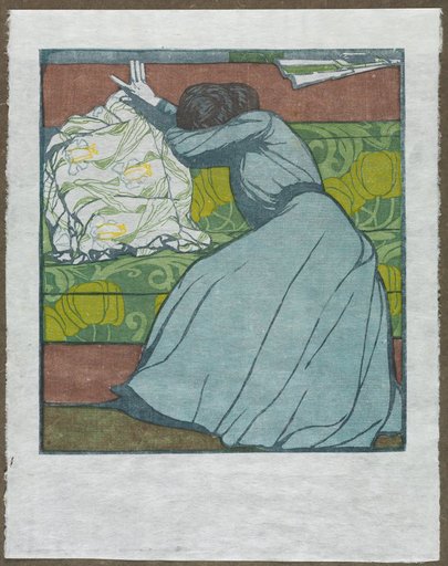 The Cushion (Martha Kurzweil Seated on a Divan)