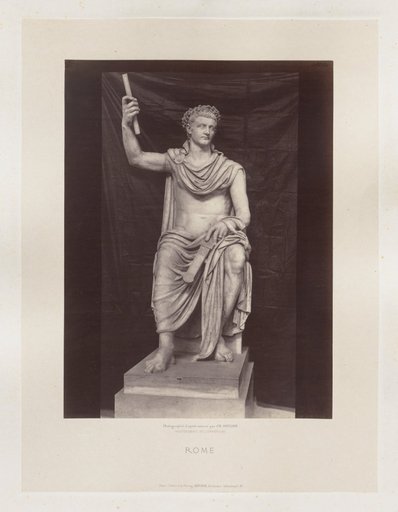 Statue de Tibere, Vatican
