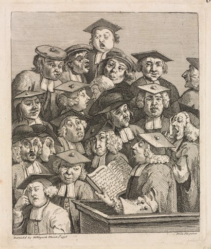 Scholars at a Lecture