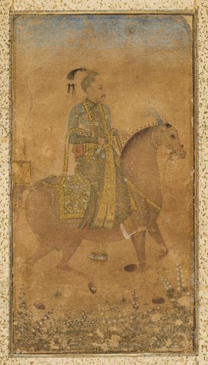 Sultan Abdullah Qutb Shah (1614-74) on Horseback