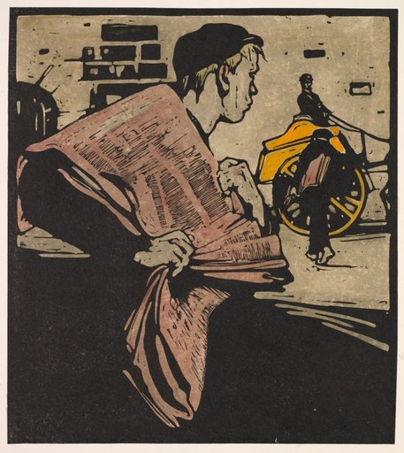 London Types: News-boy
