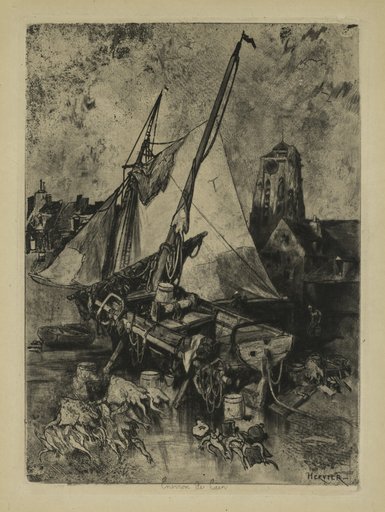 Fishing Boats, Normandy (Environ de Caen)