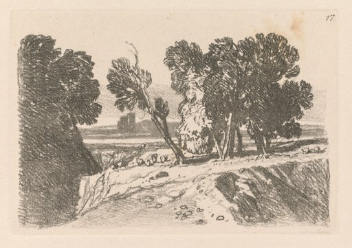 Liber Studiorum: Plate 17, A Study