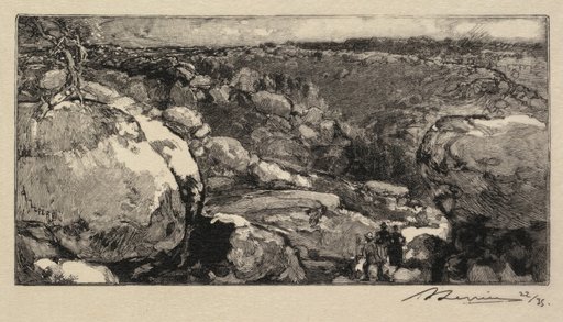 Fontainebleau Forest: The Cirque of Long-Rocher (La Forêt de Fontainebleau: Le cirque du Long-Rocher)