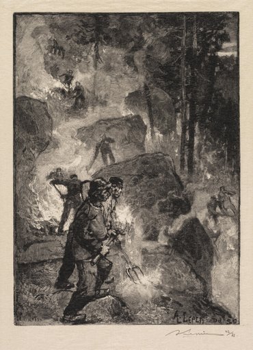 Fontainebleau Forest: Fern Burners (La Forêt de Fontainebleau: Les brûleurs de fougères)