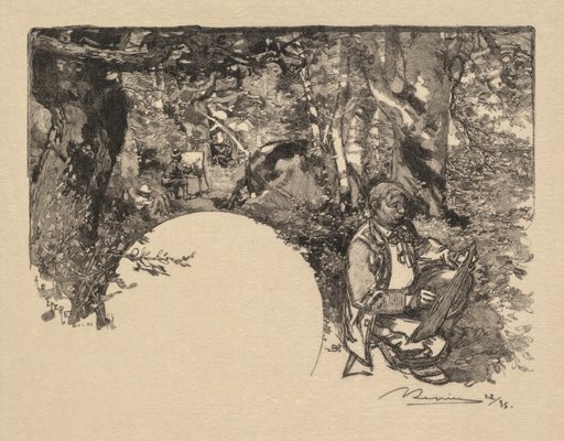 Fontainebleau Forest: The Painters (La Forêt de Fontainebleau: Les Peintres)