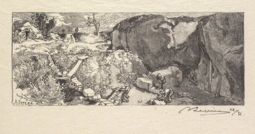 Fontainebleau Forest: Sandstone Quarry (La Forêt de Fontainebleau: La Carrièrre de Grès)