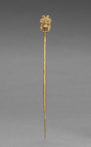 Lime Dipper or Pin with Owl