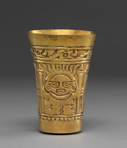 Beaker with Frontal Figures
